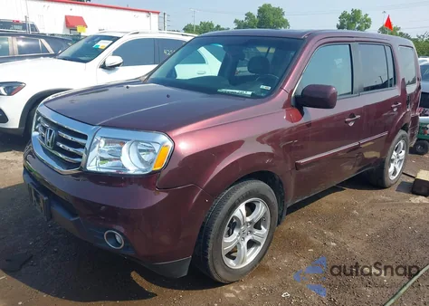 2015 Honda Pilot Ex-L from USA, damaged, VIN 5FNYF4H50FB069774